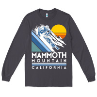 Smoke mammoth mountain california retro ski sweatshirt Long Sleeve Tee - linhVisuals