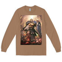 Toasted Coconut Warhammer Characters Long Sleeve Tee - linhVisuals