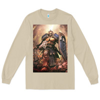 Mushroom Warhammer Characters Long Sleeve Tee - linhVisuals