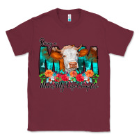 Burgundy Being a Mom Makes My Life Complete Classic Tee - CowCowDesign
