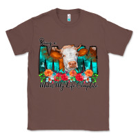 Chestnut Being a Mom Makes My Life Complete Classic Tee - CowCowDesign