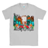 Moon Dust Being a Mom Makes My Life Complete Classic Tee - CowCowDesign