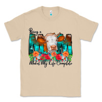 Mushroom Being a Mom Makes My Life Complete Classic Tee - CowCowDesign