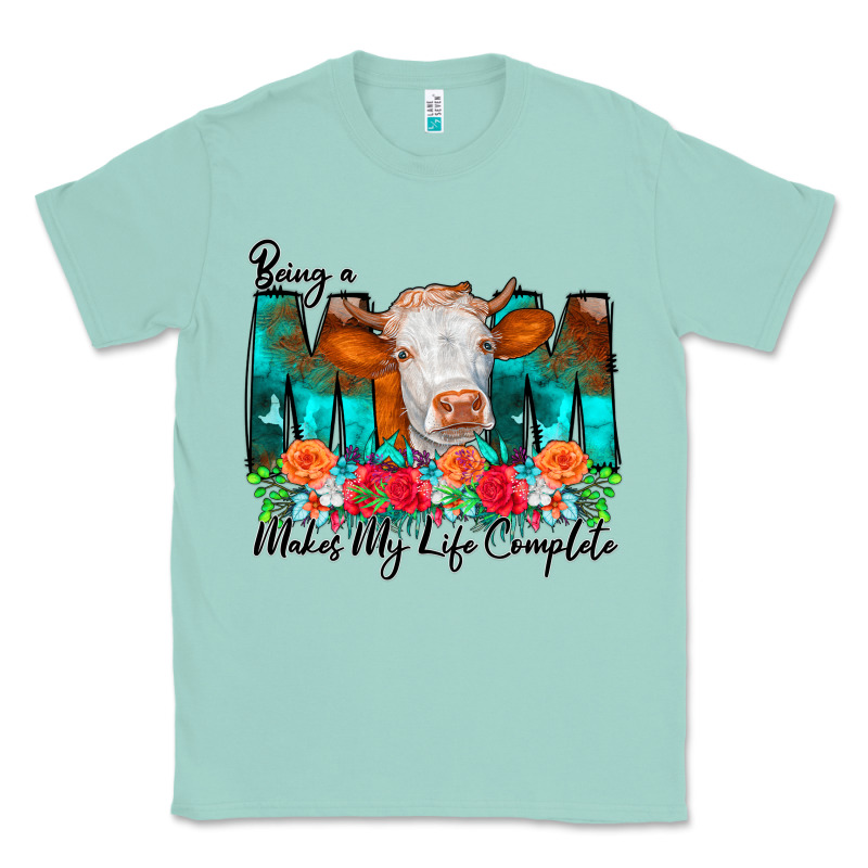 Being A Mom Makes My Life Complete Classic Tee by CowCowDesign | Teevron