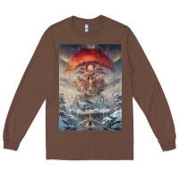 Chestnut The Painted World Long Sleeve Tee - linhVisuals