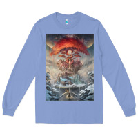 Colony Blue The Painted World Long Sleeve Tee - linhVisuals