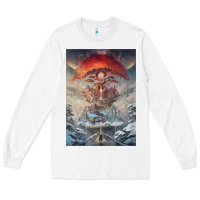 White The Painted World Long Sleeve Tee - linhVisuals