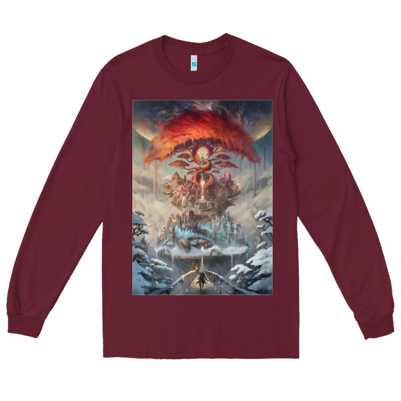 The Painted World Long Sleeve Tee by linhVisuals | Teevron