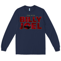 Navy the hits billy - joel the best pianist Long Sleeve Tee - linhVisuals