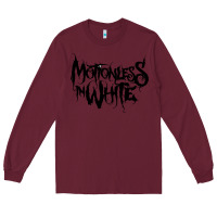 Burgundy Motionless In White Long Sleeve Tee - linhVisuals