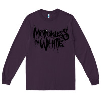 Plum Motionless In White Long Sleeve Tee - linhVisuals