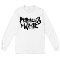 White Motionless In White Long Sleeve Tee - linhVisuals