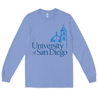 Colony Blue The university of san diego Long Sleeve Tee - linhVisuals