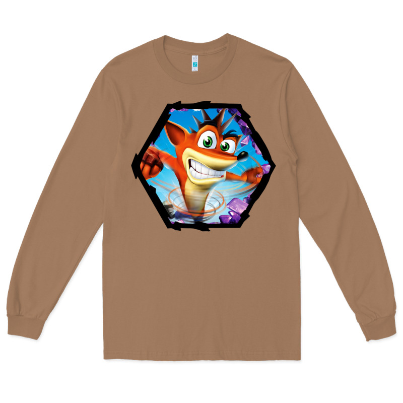 Crash Bandicoot Legends Long Sleeve Tee by linhVisuals | Teevron