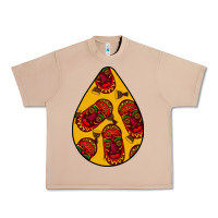 Burro african masks teardrop  5 Urban Heavy Tee - BundleAndBundleShop