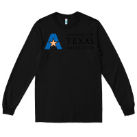 Black The university of texas at arlington Long Sleeve Tee - linhVisuals