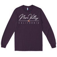 Plum napa valley ca t shirt Long Sleeve Tee - linhVisuals