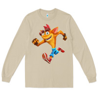 Mushroom CRASH BANDICOOT Long Sleeve Tee - linhVisuals