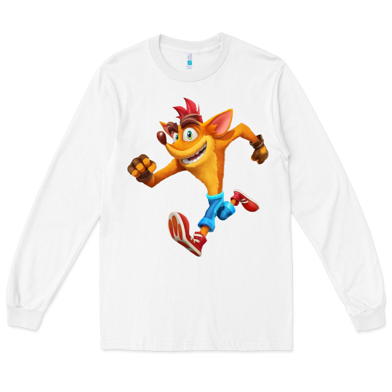 Crash Bandicoot Long Sleeve Tee by linhVisuals | Teevron
