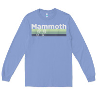 Colony Blue retro hiking boottrail running   mammoth california t shirt Long Sleeve Tee - linhVisuals