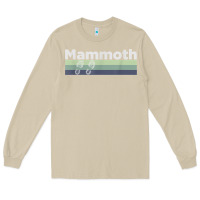 Mushroom retro hiking boottrail running   mammoth california t shirt Long Sleeve Tee - linhVisuals