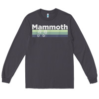 Smoke retro hiking boottrail running   mammoth california t shirt Long Sleeve Tee - linhVisuals