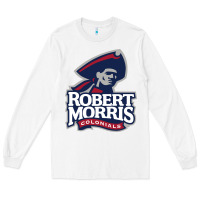 White the robert morris colonials Long Sleeve Tee - linhVisuals