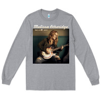 Heather Grey Melissa Etheridge Long Sleeve Tee - linhVisuals