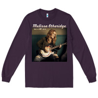 Plum Melissa Etheridge Long Sleeve Tee - linhVisuals