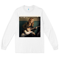 White Melissa Etheridge Long Sleeve Tee - linhVisuals