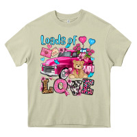 Mossy loads of love valentine's day olivia Heavy Core Tee - OliviaCreatesArt
