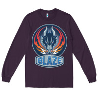Plum coventry blaze Long Sleeve Tee - linhVisuals