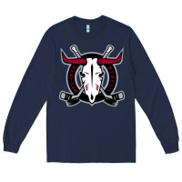 Navy deer-red-rebels Long Sleeve Tee - linhVisuals