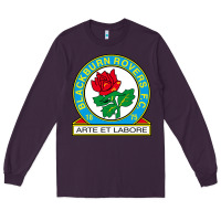 Plum rovers black burn fc Long Sleeve Tee - linhVisuals