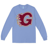 Colony Blue guildford flames Long Sleeve Tee - linhVisuals