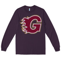Plum guildford flames Long Sleeve Tee - linhVisuals