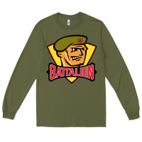 Army Green north-battalion-bay Long Sleeve Tee - linhVisuals
