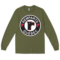 Army Green remparts-quebec Long Sleeve Tee - linhVisuals