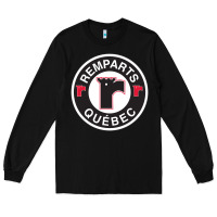 Black remparts-quebec Long Sleeve Tee - linhVisuals