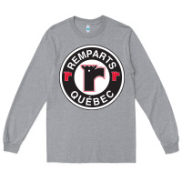 Heather Grey remparts-quebec Long Sleeve Tee - linhVisuals