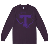 Plum tarleton tontexas Long Sleeve Tee - linhVisuals