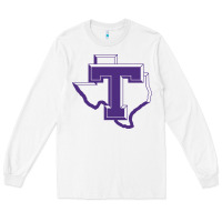 White tarleton tontexas Long Sleeve Tee - linhVisuals