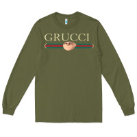Army Green new grucci tshirt Long Sleeve Tee - linhVisuals