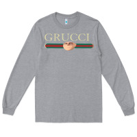 Heather Grey new grucci tshirt Long Sleeve Tee - linhVisuals