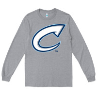 Heather Grey columbus clippers Long Sleeve Tee - linhVisuals
