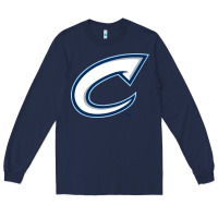 Navy columbus clippers Long Sleeve Tee - linhVisuals