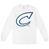 White columbus clippers Long Sleeve Tee - linhVisuals