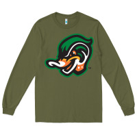 Army Green down east wood ducks Long Sleeve Tee - linhVisuals