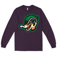 Plum down east wood ducks Long Sleeve Tee - linhVisuals