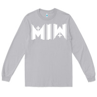Moon Dust Motionless In White Long Sleeve Tee - linhVisuals